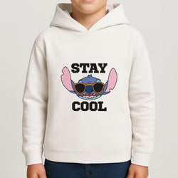 Stay Cool Blue Alien Boys Hoodie