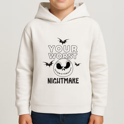 Your Worst Nightmare Purple Boys Hoodie