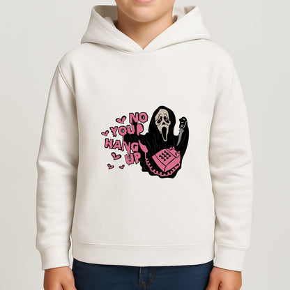 No You Hang Up - Halloween Boys Hoodie