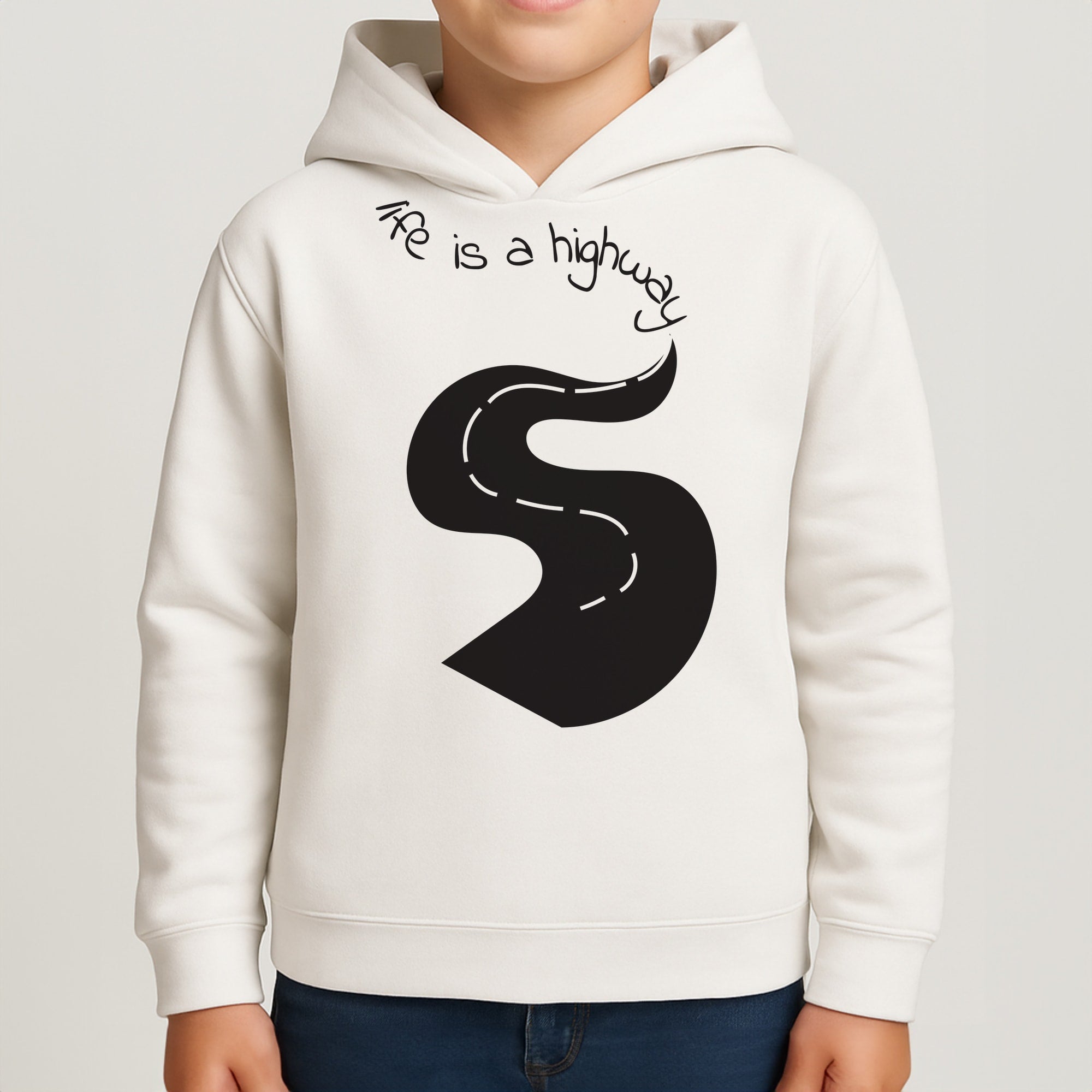 Life Is A Highway - Cars Kids Hoodie