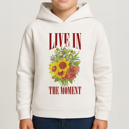 Live In The Moment  Boys Hoodie