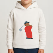 Tiger - Golf Kids Hoodie 4