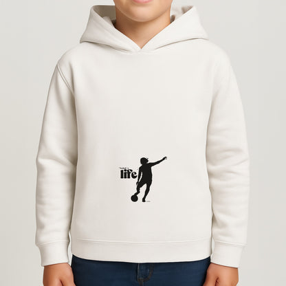 Football Is Life Boys Hoodie