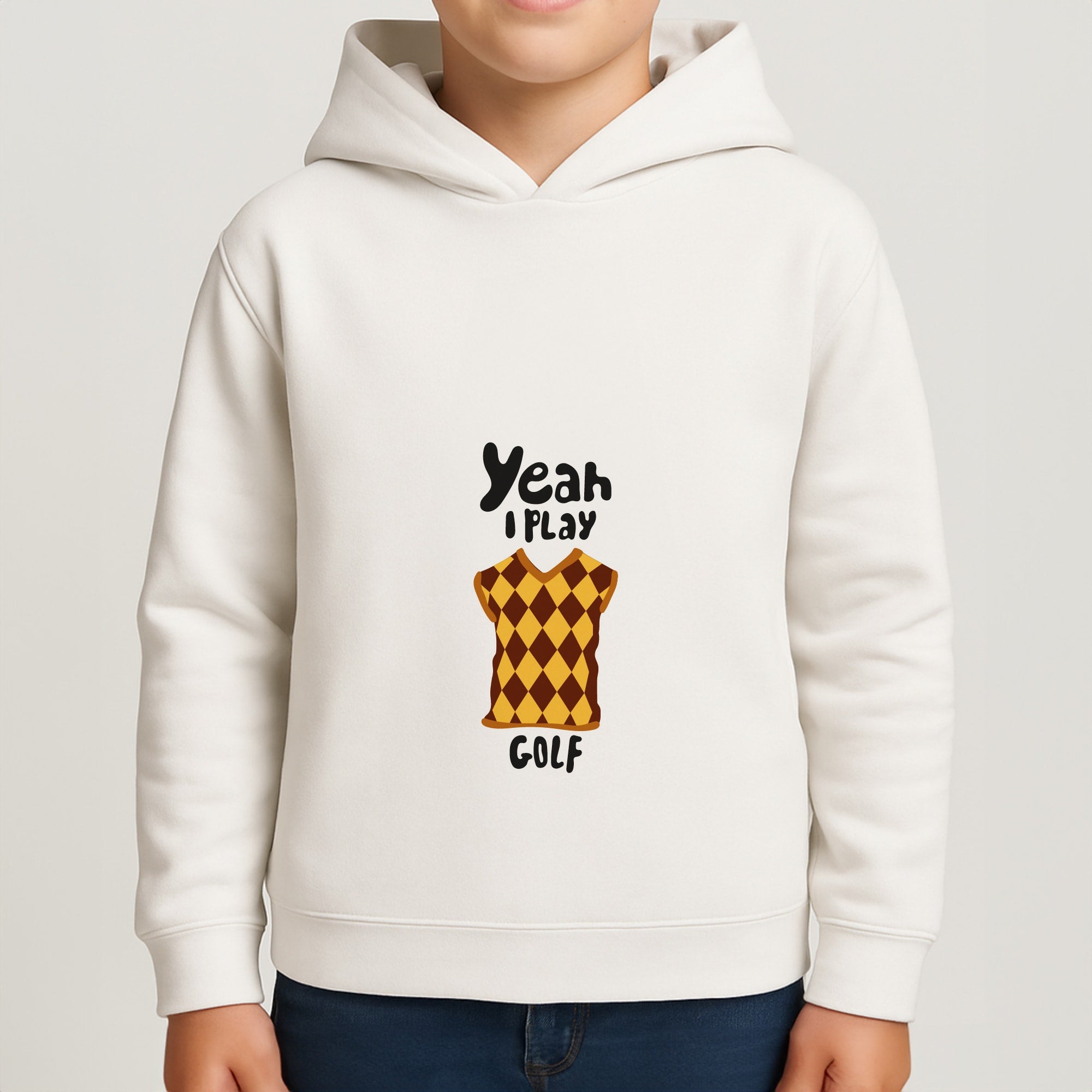 Yeah I play golf - Golf Boys Hoodie
