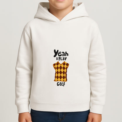 Yeah I play golf - Golf Boys Hoodie