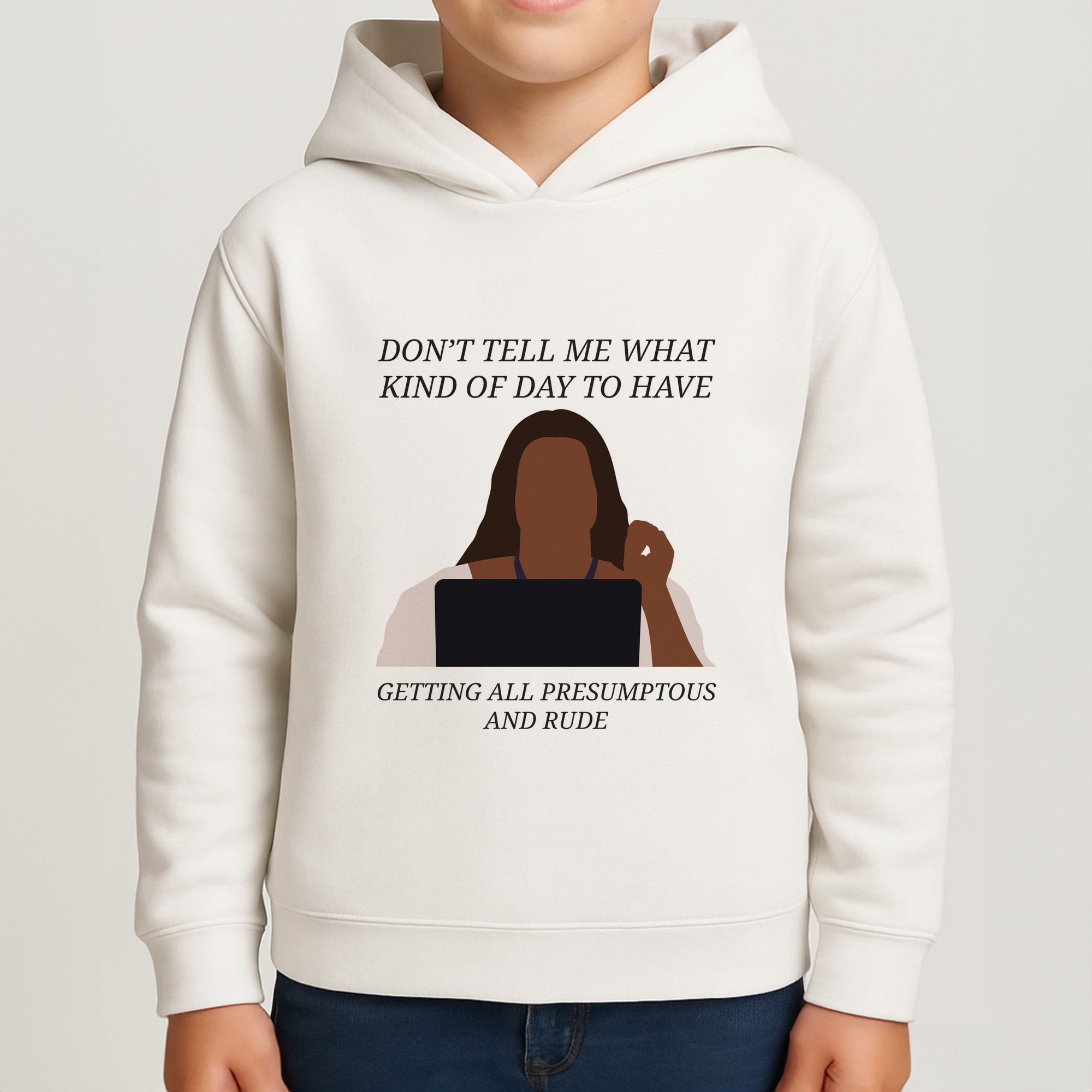 Don't Tell Me What Kind Of Day To Have Boys Hoodie