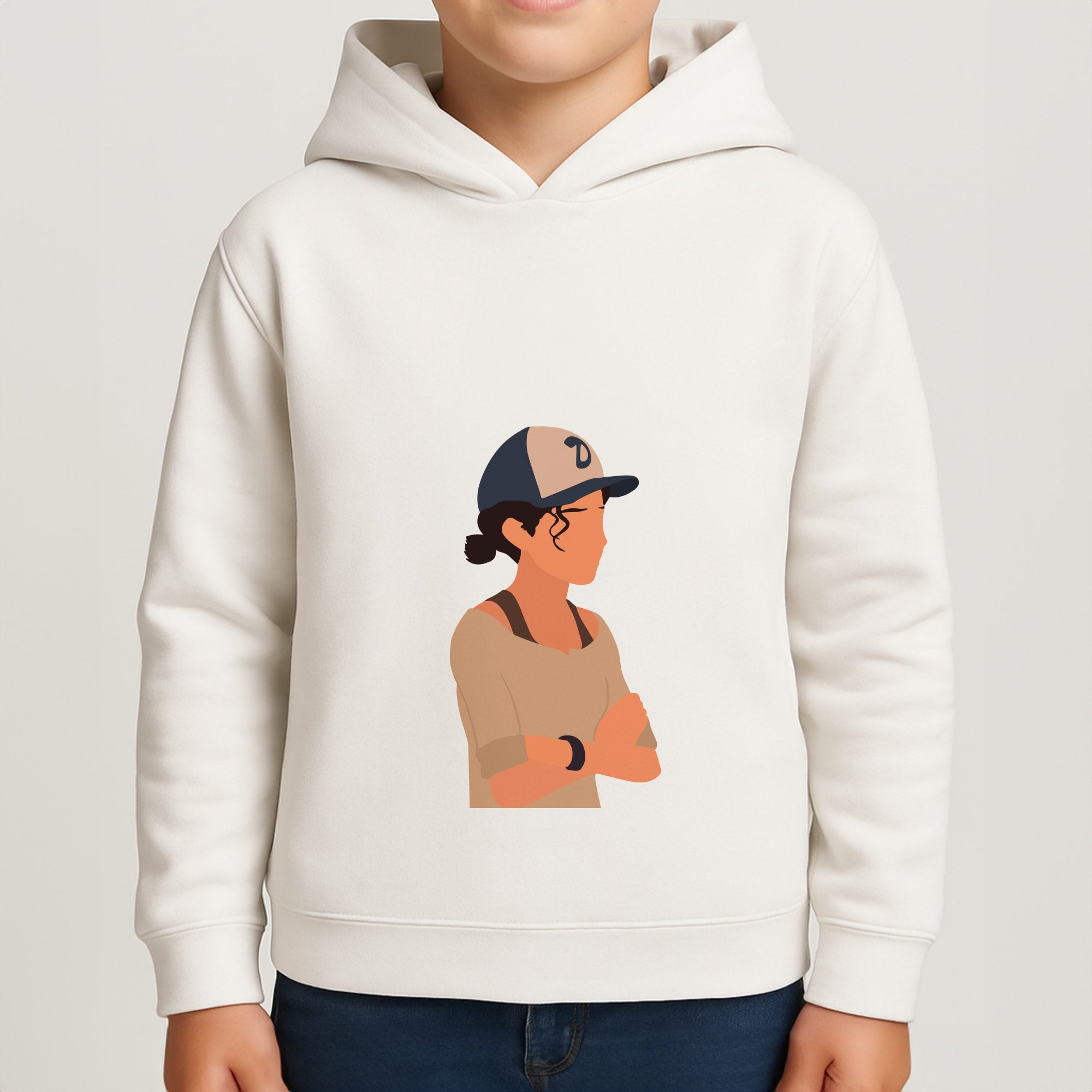 Clementine Faceless - TWD Boys Hoodie