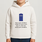 Never Ignore Coincidence Kids Hoodie 4