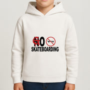Go Skateboarding - Skate Aesthetic  Kids Hoodie 4
