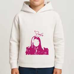 Pink Gaga Silhouette  Boys Hoodie