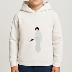 Leia Faceless With Gun Boys Hoodie