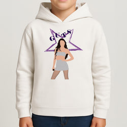 Dark Purple Olivia Kids Hoodie