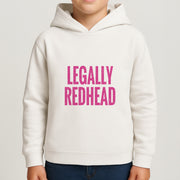Legally Redhead Kids Hoodie 4