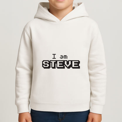 I Am Steve Boys Hoodie