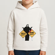 Safety Or Death - Scream Kids Hoodie 4