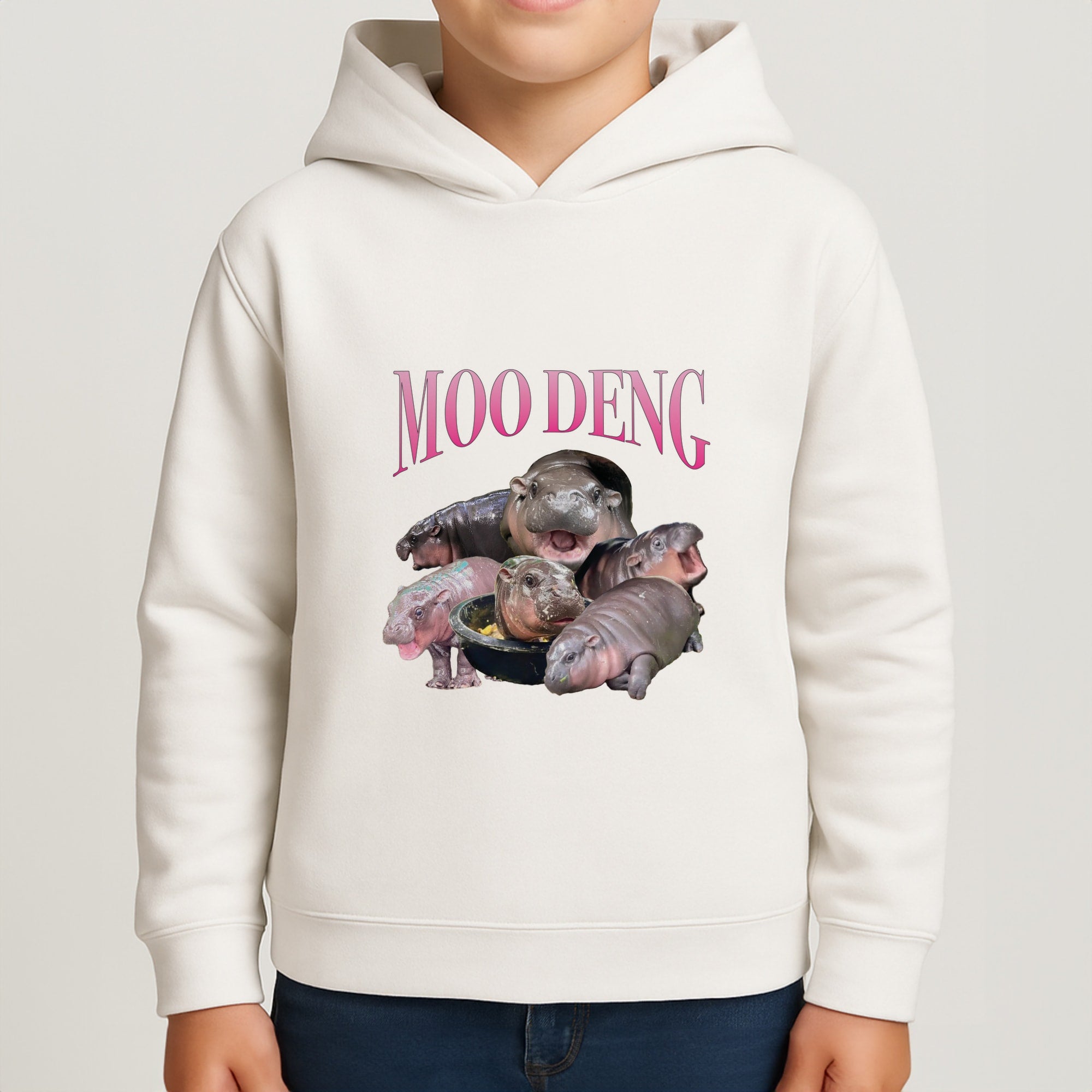 Moo Collage Boys Hoodie