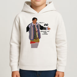 Could I Be Wearing Any More Clothes Kids Hoodie