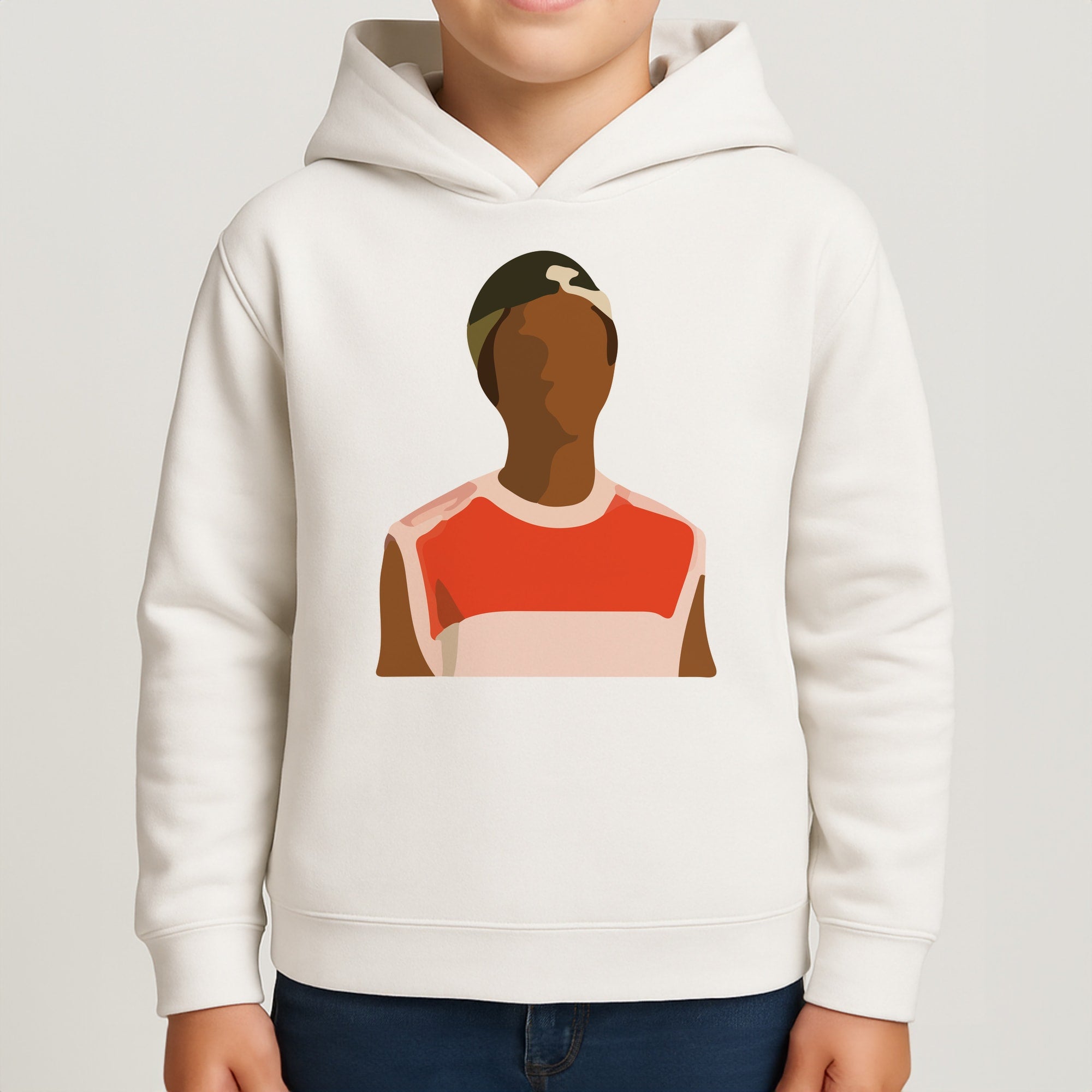 Faceless Lucas - Stranger Things Kids Hoodie