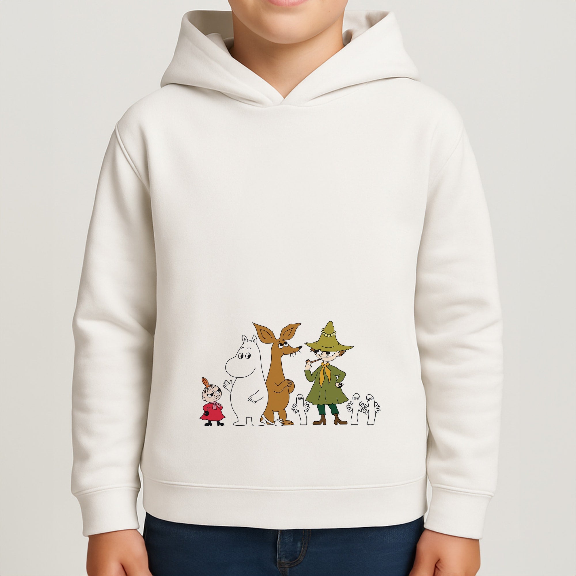 Moom Characters Boys Hoodie