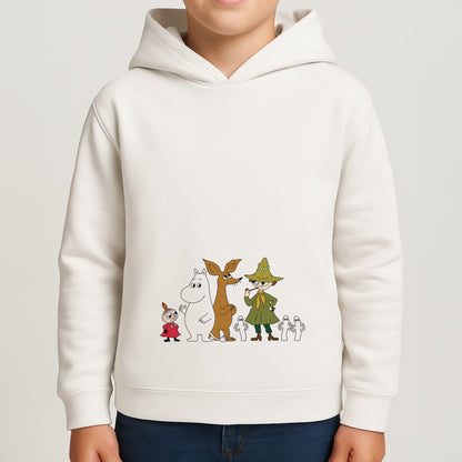 Moom Characters Boys Hoodie