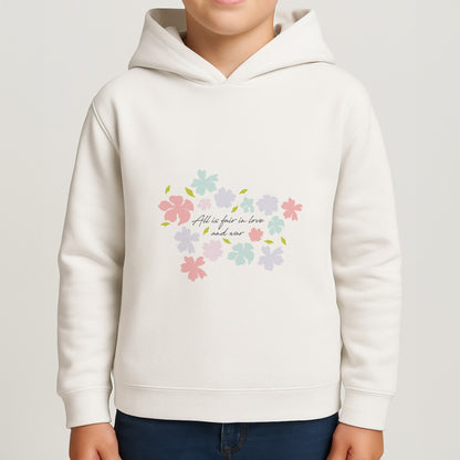 All Is Fair In Love And War Boys Hoodie