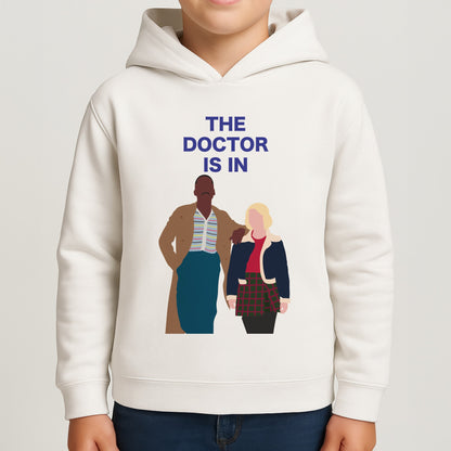 The Doctor Is In - Doctor Who Boys Hoodie