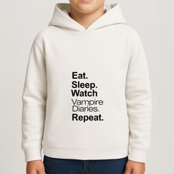 Eat Sleep Watch VPD Repeat Boys Hoodie