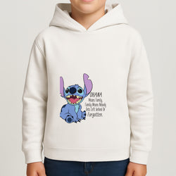 Ohana Means Family - Blue Alien Boys Hoodie