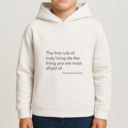 The First Rule Of Truly Living - VD Boys Hoodie