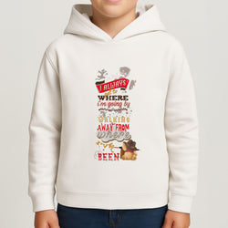 I Always Get Where I'm Going - Winnie Quote Boys Hoodie