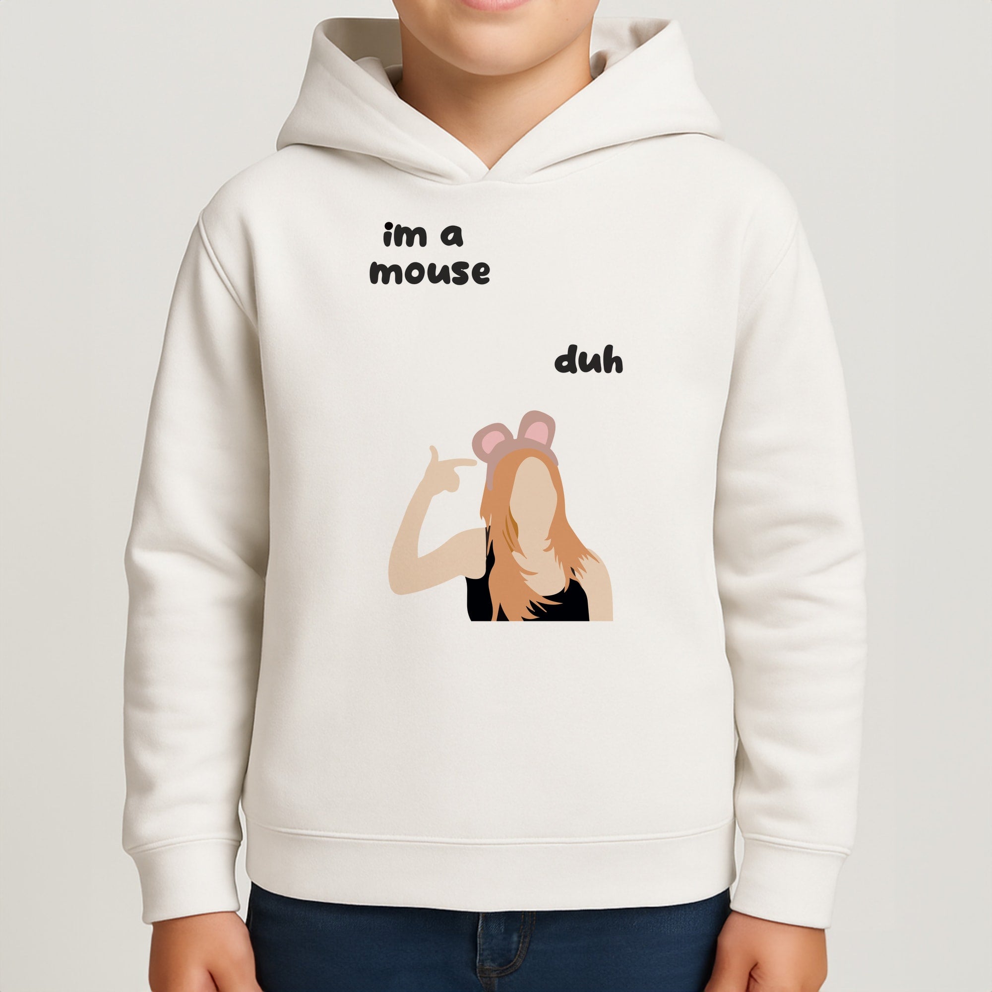 I'm a mouse Halloween - Mean Girls Kids Hoodie