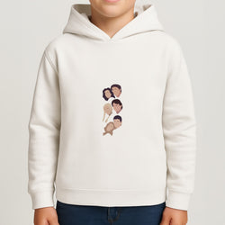 Cast Faces Boys Hoodie