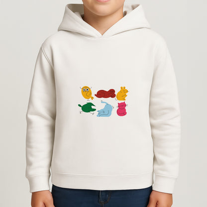 Animal Doodles - Emma Chamerlain Boys Hoodie