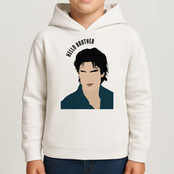 Hello Brother Cartoon - VD Kids Hoodie