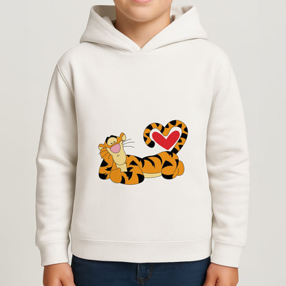 Tiger Valentine's Boys Hoodie