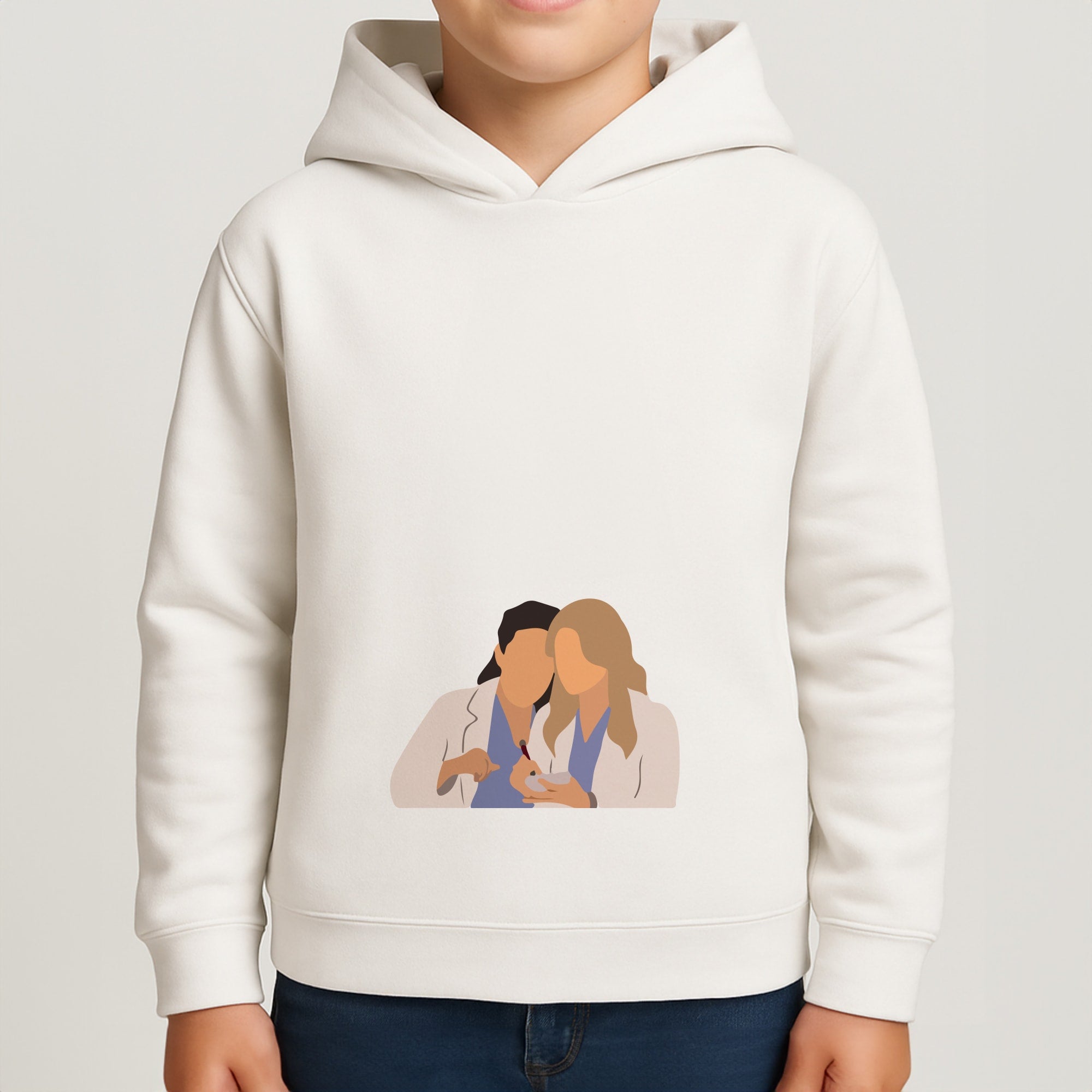 Faceless Characters - Grey's Boys Hoodie