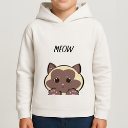 Meow Green - Cats Boys Hoodie