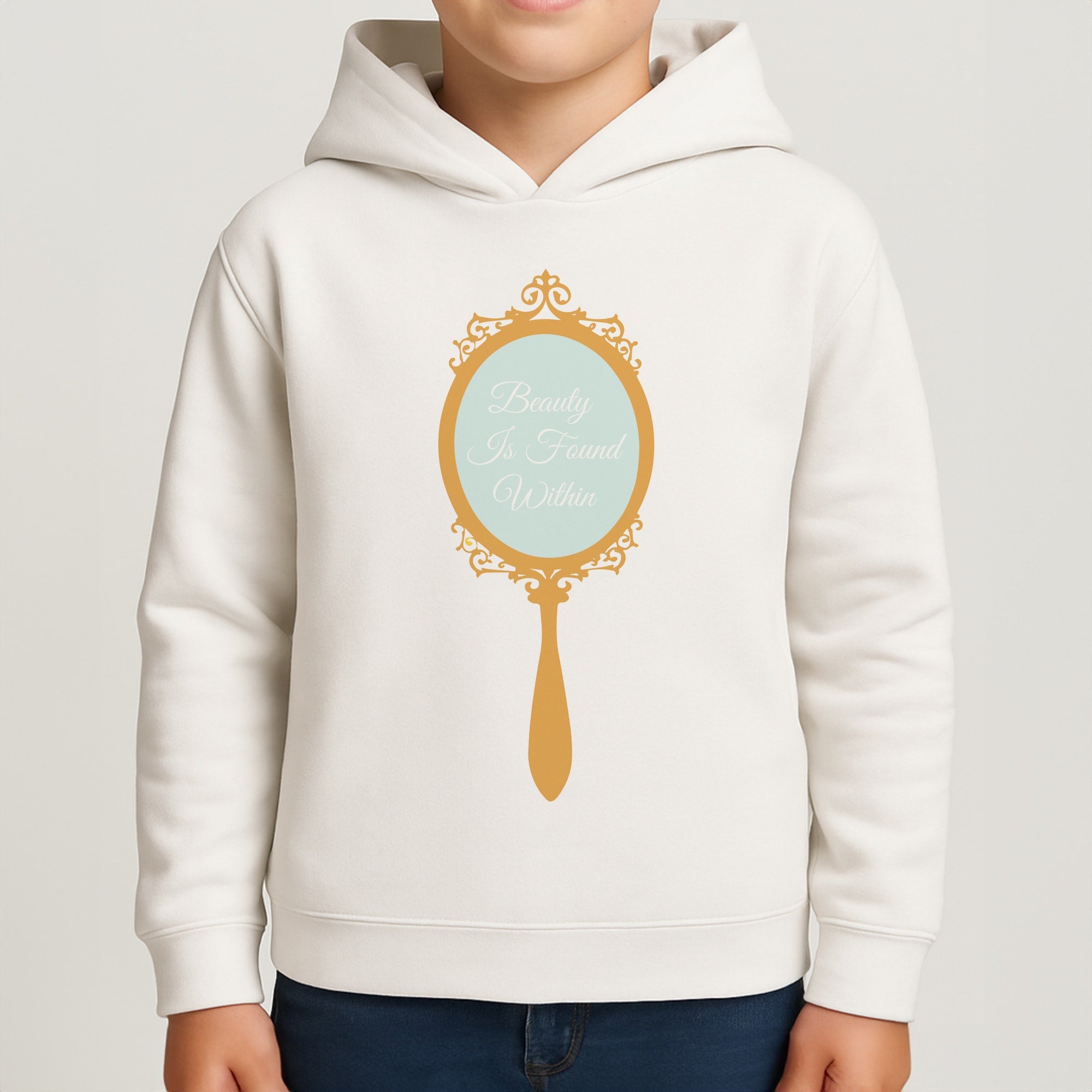 Beauty Is Found Within Mirror Boys Hoodie