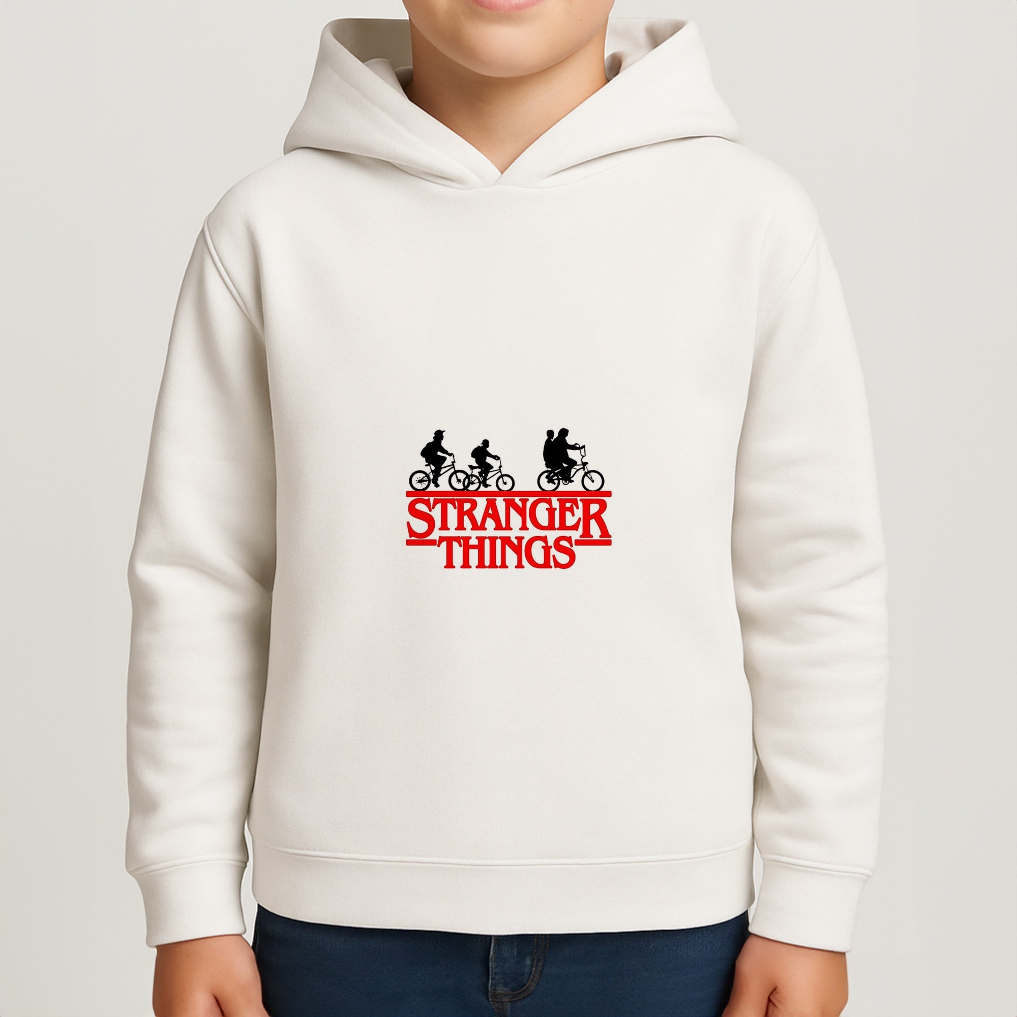 Stranger Cycling Logo Boys Hoodie