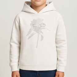 Mauve Stay Calm Kids Hoodie