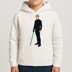 Skywalker Green Lightsaber Kids Hoodie