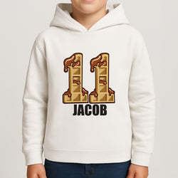 Eleven - Personalised Stranger Boys Hoodie