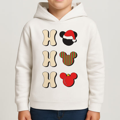 Ho Ho Ho Mickey Boys Hoodie