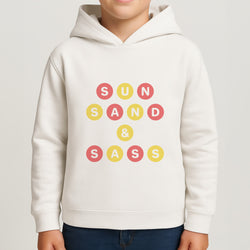 Sun, Sand And Sass Boys Hoodie