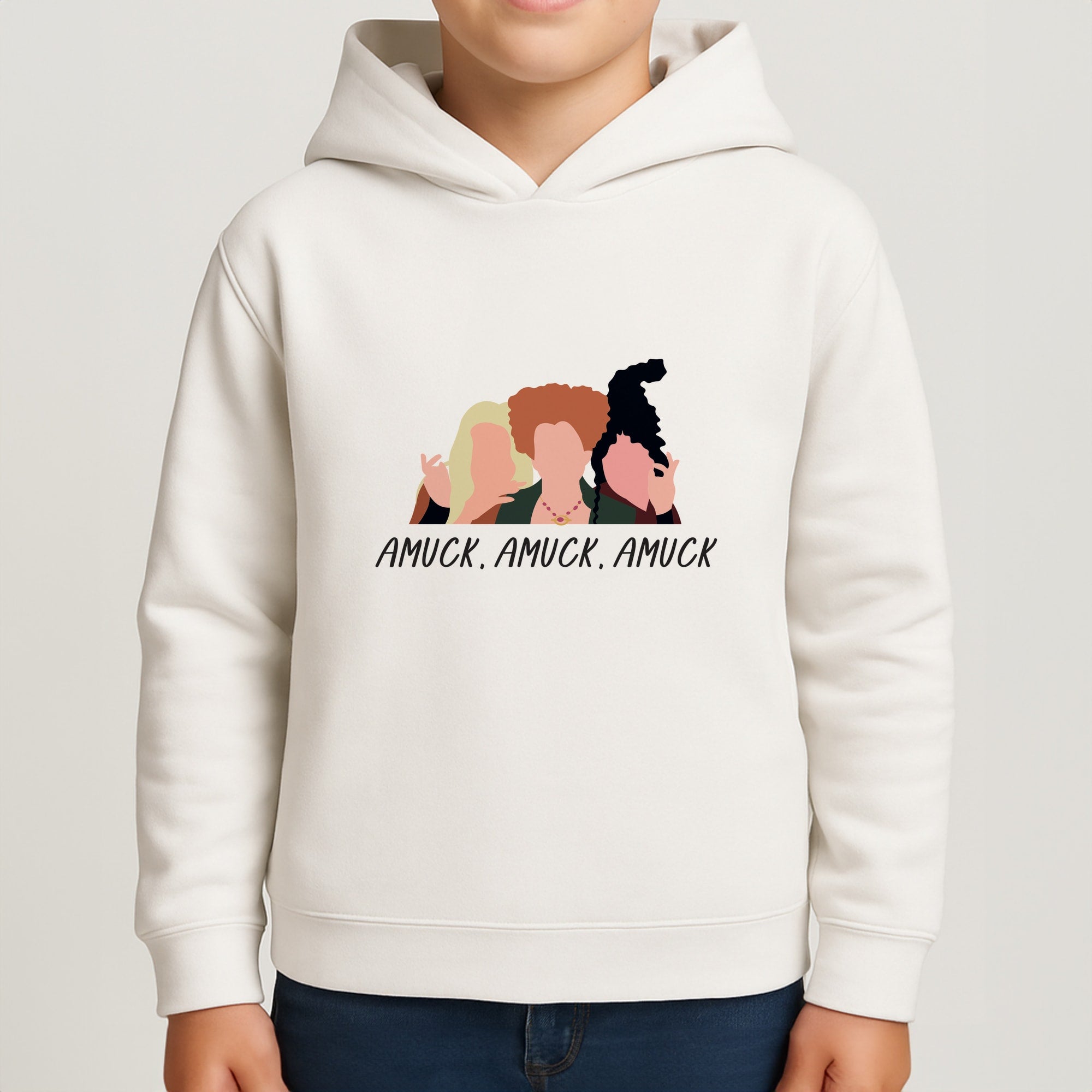 Amuck, Amuck, Amuck - Hocus Halloween Kids Hoodie