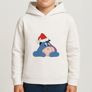 Donkey Pattern Christmas Kids Hoodie 4