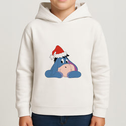 Donkey Pattern Christmas Boys Hoodie