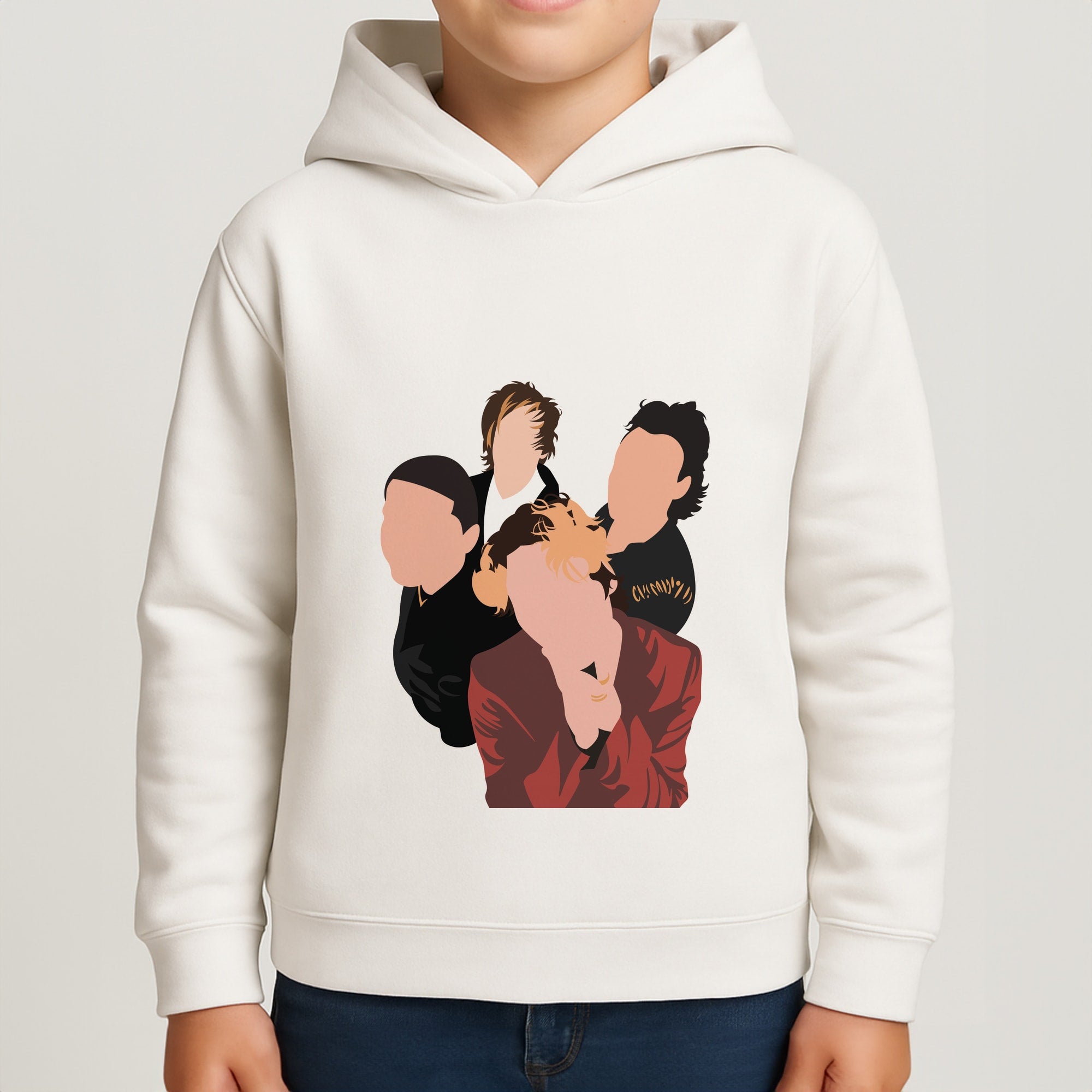 Group Photo Boys Hoodie