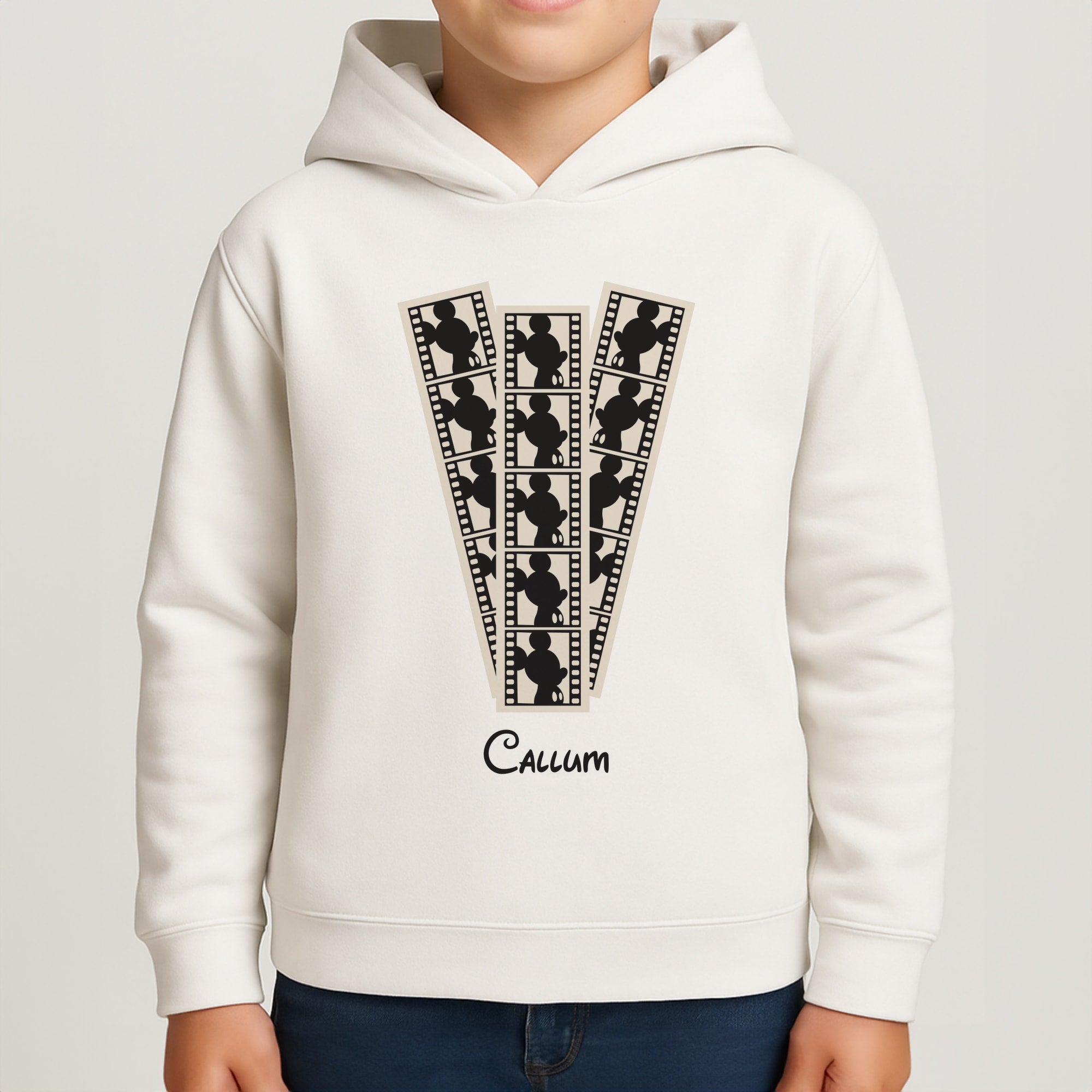 Micky Mouse - Personalised Fairytale Boys Hoodie