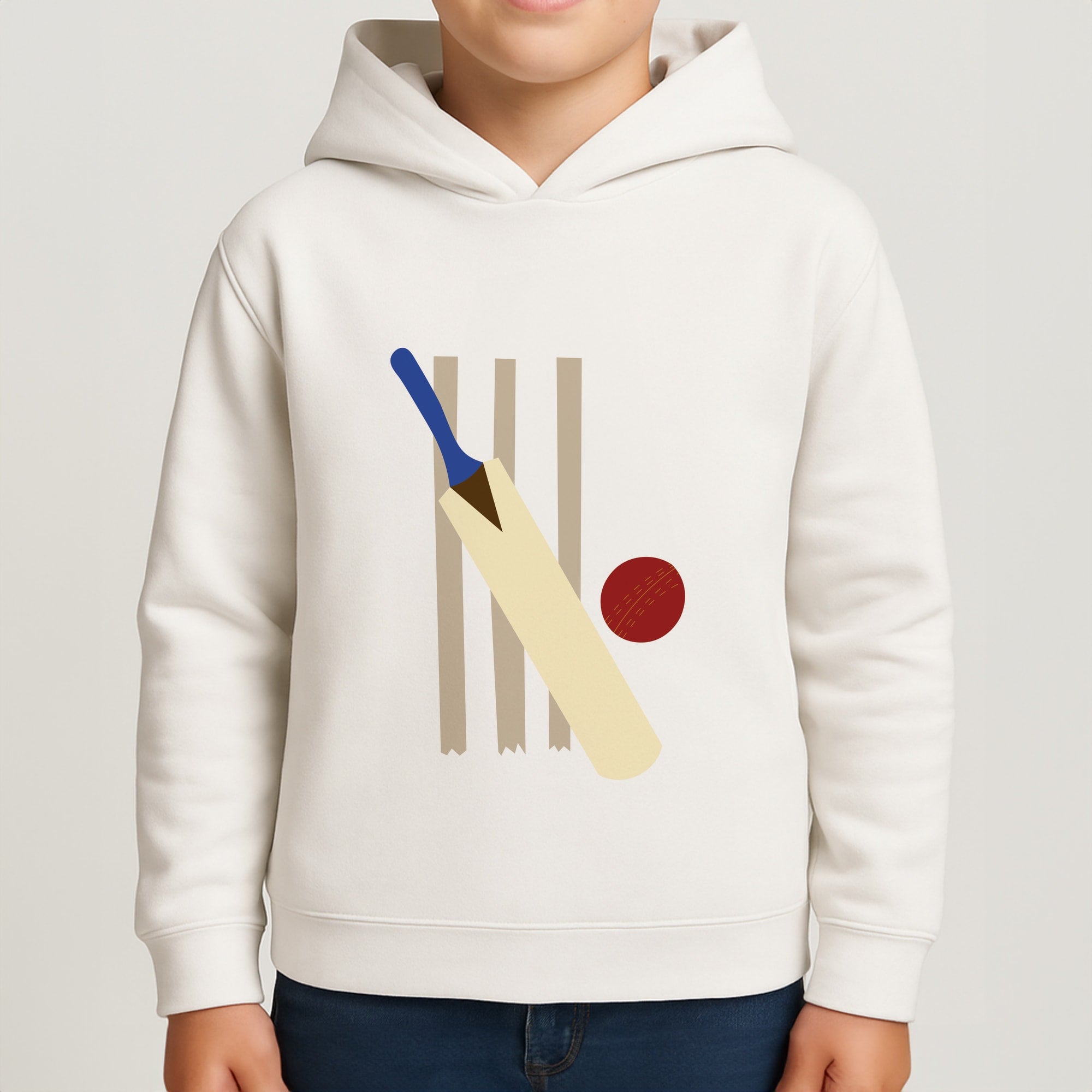 Wickets - Cricket Boys Hoodie